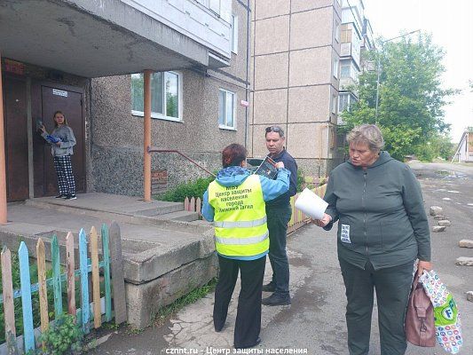  Профилактические рейды в  Тагилстроевском районе по улице Огнеупорная