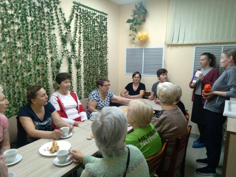  Проведены занятия с отдыхающими Комплексного центра социального обслуживания  населения  Ленинского района