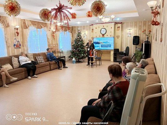 Лекция в отделении дневного пребывания ГАУ КЦСОН «Золотая осень» Дзержинского района