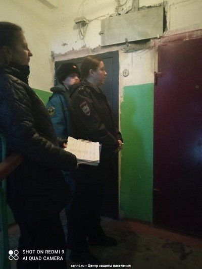 Профилактический рейд в Ленинском районе по местам проживания семей, оказавшихся в трудной жизненной ситуации
