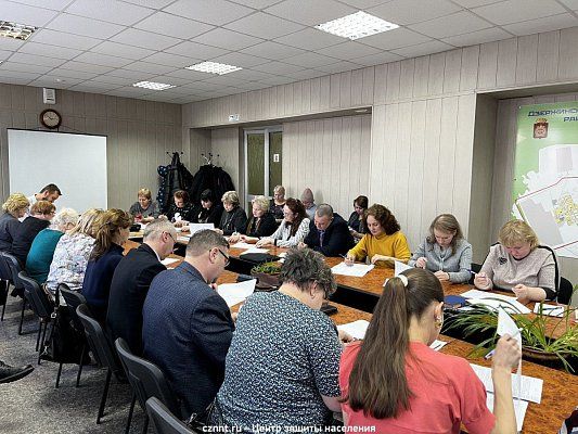 Плановое совещание с уполномоченными на решение задач в области гражданской обороны и защиты от чрезвычайных ситуаций объектов экономики Дзержинского района