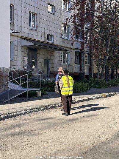 Рейд с целью реагирования на пожар по пр. Вагоностроителей