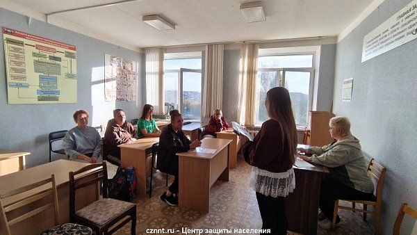 Лекция с неработающим населением на УКП Дзержинского района