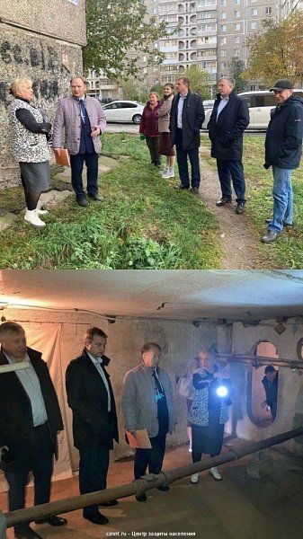 Командно-штабные учения по гражданской обороне в Дзержинском районе