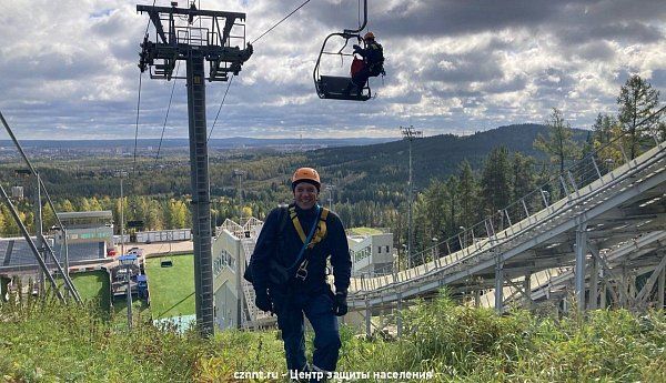 Учения прошли на спортивном комплексе ГАУ СО СШОР «Аист» 