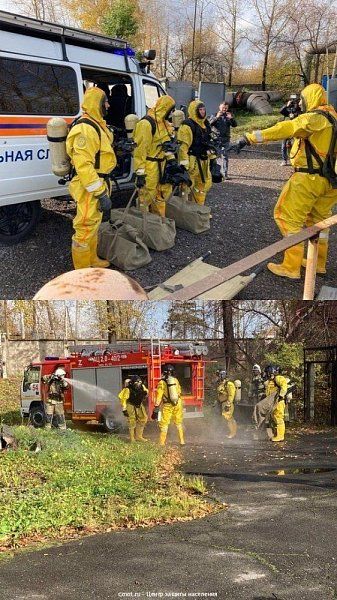 Командно-штабные учения по гражданской обороне в Дзержинском районе