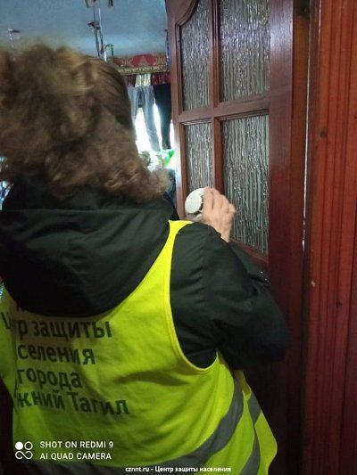 Установка автономных пожарных извещателей в Ленинском районе