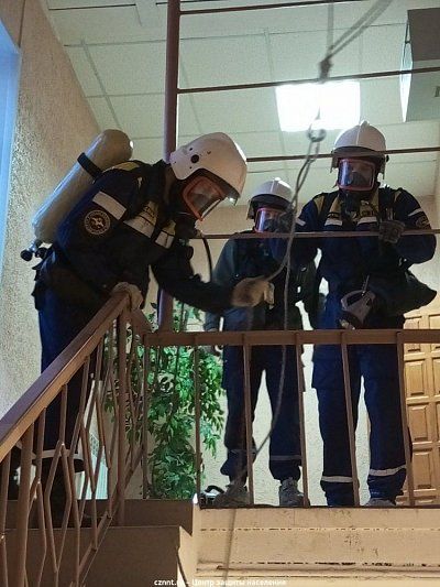Прошли учения спасателей  по сигналу  «Общий  сбор» (фоторепортаж)
