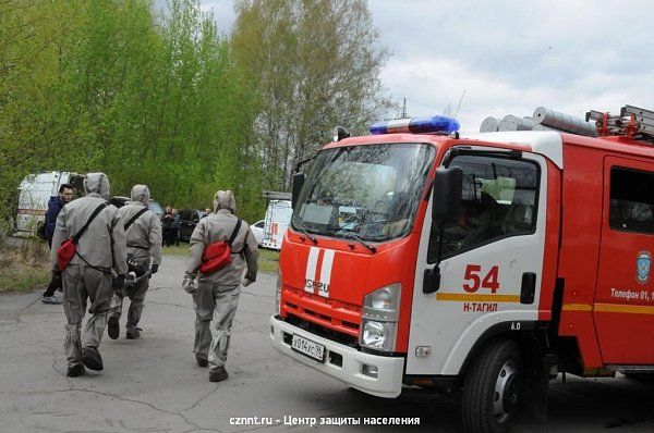 В АО НПК «Уралвагонзавод» прошли тактико-специальные учения по ликвидации аварии с выбросом хлора (фоторепортаж)
