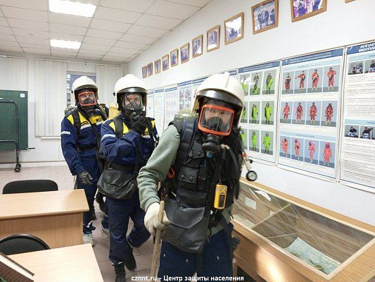 Прошли учения спасателей  по сигналу  «Общий  сбор» (фоторепортаж)