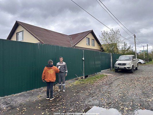 Рейд - реагирование на пожар в частном секторе по улице Алтайская